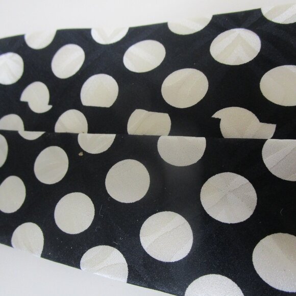 Mickey & Co Disney Gothenberg Sweden Atlas Design Mens Silk Tie Italy Polka Dot - Picture 7 of 10